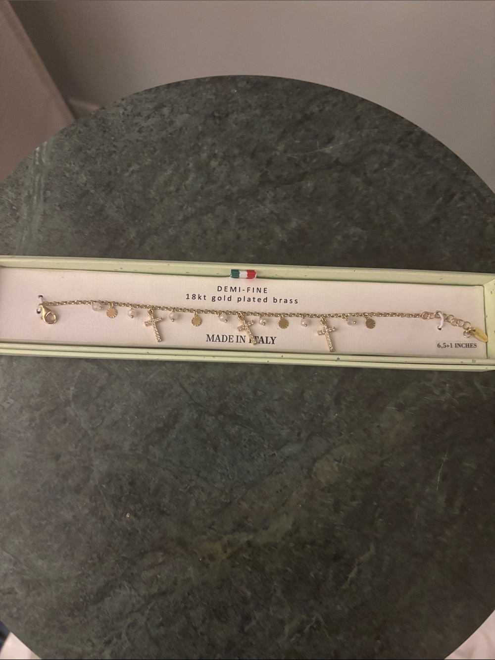 Demi-Fine 18kt Gold Plated Bracelet RARE